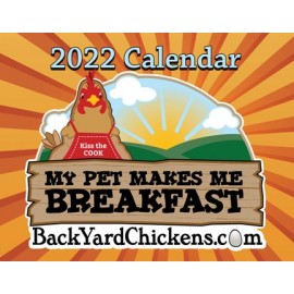 CLEARANCE! 2022  BackYardChickens Calendar-Free US Shipping