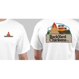 CLEARANCE! My Pet Makes Me Breakfast Unisex White Tee-Free US Shipping