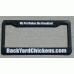 BYC License Plate Frame