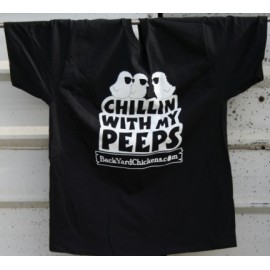 CLEARANCE! Chillin With My Peeps Youth Tee- Black