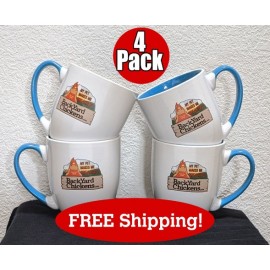 4 pack BYC Coffee Mug - FREE Priority US Shipping